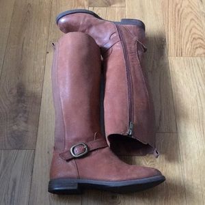 Lucky Brand leather knee high boots Size 7M